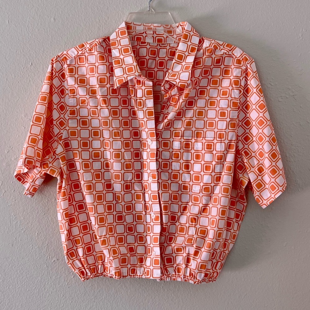 cute size L crop top